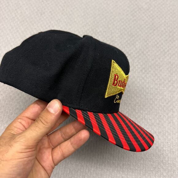 Portland Trailblazers Hat Budweiser Mitchell Ness Courtside Basketball Snapback - Picture 3 of 11